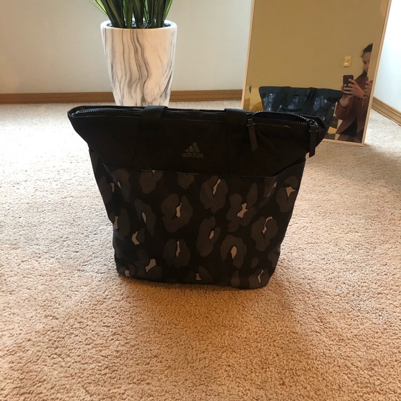 Adidas ID gym bag tote bag leopard floral - Picture 4 of 5